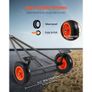Boat Trailer Dolly, 420lbs Load Capacity, Carbon Steel Trailer Mover with Adjustable Length, 15.7 in Pneumatic Tires and Nonslip Support Bracket Image 5