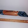 Vintage Australian Aboriginal Wooden Balancing Wine Bottle Holder Image 4