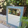 Teal And Gold Mirror Image 5