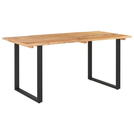 Dining Table 160x80x76 cm Solid Acacia Wood