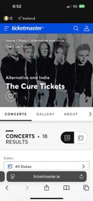 The Cure Tickets