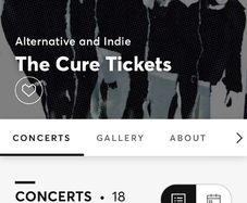The Cure Tickets