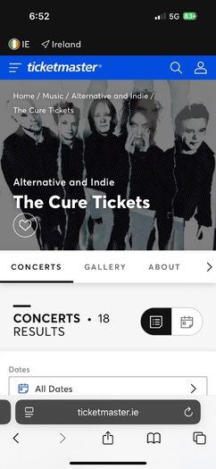 The Cure Tickets