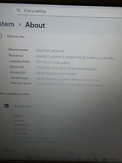 Dell Latitude E5570 | Intel Core i5-6200U | 16GB RAM | 256GB SSD | 15.6 Laptop