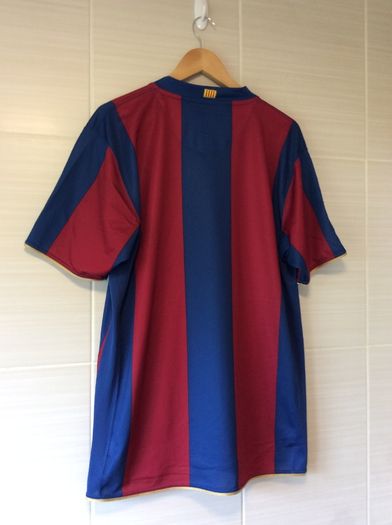 FC Barcelona Jersey. Official Mens Nike Home Jersey. Season 2007-2008. Original From The Time.