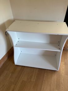 Fluval FLEX 123L Aquarium Stand Curved white