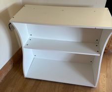 Fluval FLEX 123L Aquarium Stand Curved white