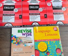 Revise wise English, language Lessons, Exams papers Higher Level