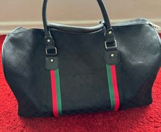 Brand New Men's Designer Inspired Holdall Gym  Duffel Cabin Travel Case Bag