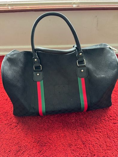 Brand New Men's Designer Inspired Holdall Gym  Duffel Cabin Travel Case Bag