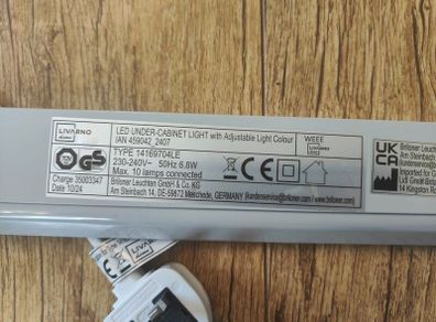 Livarno Home LED Under-Cabinet Light with Adjustable Light Colour (6.8W)