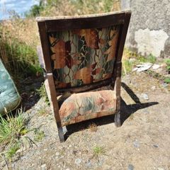 Vintage Irish Country Cottage Armchair Restoration Project / Upcycle