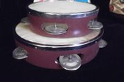 Toy tambourine, vintage toy, Skylark, toy