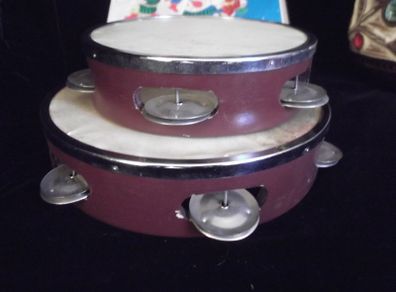 Toy tambourine, vintage toy, Skylark, toy