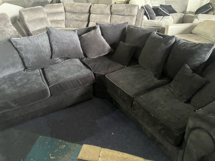 Back corner sofa with matching 2 seater set