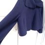 Oska Aubergine Cropped Wool Jacket Size 12(1) Image 5