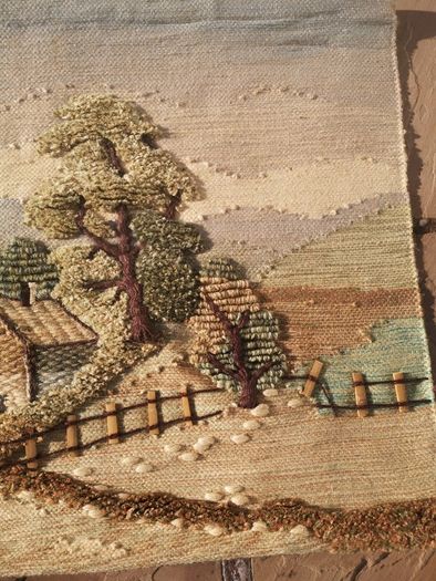 Woven Duet wall hanging