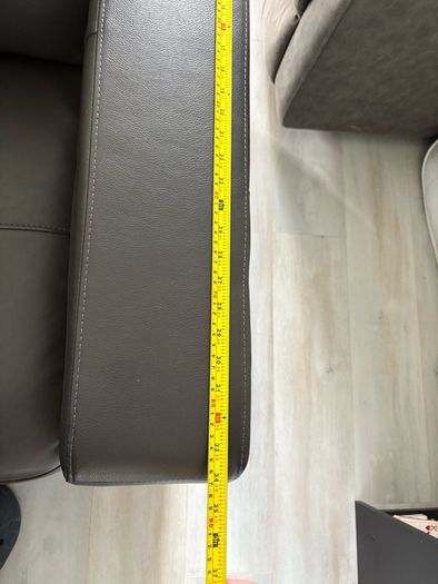 Stylish Leather Couch