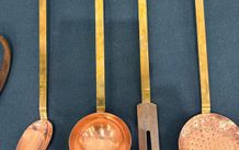 Great Set French copper UTENSIL SET