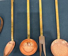 Great Set French copper UTENSIL SET