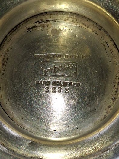 Rare Antique Silver-Plated Pedestal Bowl engraved branding for the Savoy Cinema Dublin manufactured by Gladwin Ltd in Sheffield
