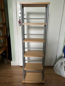5 layer narrow shelf
