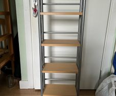 5 layer narrow shelf