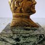 Vintage John Paul II Brass Bust on Marble Base. Image 3