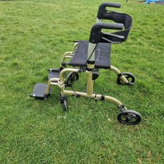 Gold colour rollator