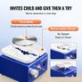 NEW SALE | Pottery Wheel Mini Ceramic Wheel Sculpting Tools Apron Two Turntables 30W Image 2