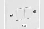 2, Gang Two Light Switches  Plus Assorted Priced Items From 2,90