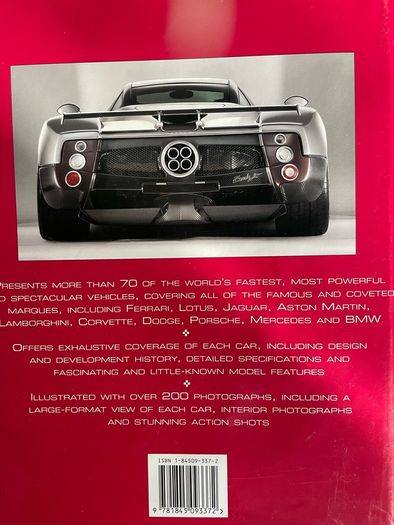 Supercars Masterpieces of Design and Engineering by Richard Dredge 2006