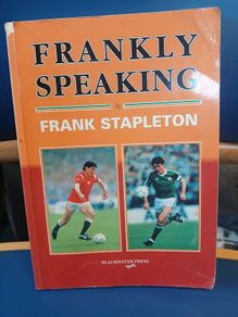 Signed Frank Stapleton autobiography