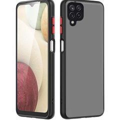 Protective Shockproof Case For Samsung Galaxy A12 Cover with Camera Protector
