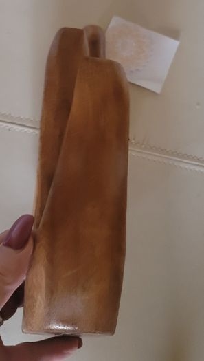 Handmade Wooden Swan Ornament