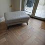 Leather 3 seater power recliner Image 2