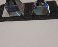 Egyptian pyramids glass