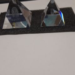 Egyptian pyramids glass