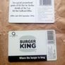 Call cards: 1996 & 1997 (postage included) Image 2