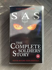 SAS Complete Soldiers Story VHS Tape