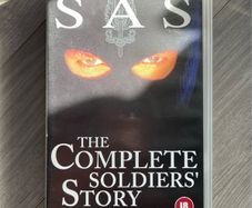 SAS Complete Soldiers Story VHS Tape