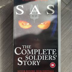 SAS Complete Soldiers Story VHS Tape