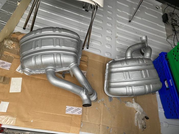 Porsche 911 997 Exhaust