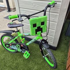 minecraft bike 16"