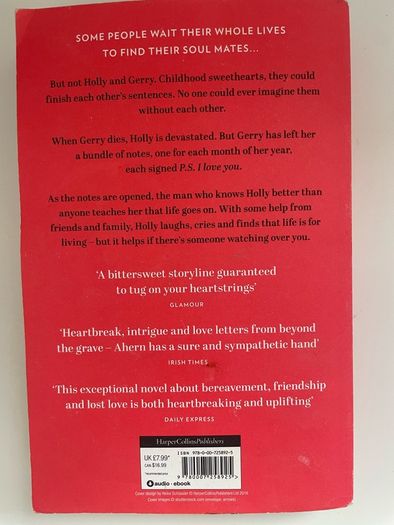 Ps I Love you by Cecelia Ahern