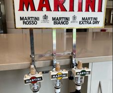 Martini Bar Man Cave Stand Alcohol Liquor Optic Spirit Dispenser