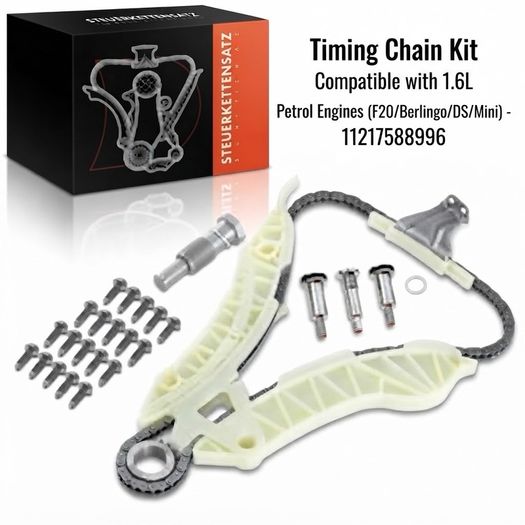 Timing Chain Kit Compatible with 1.6L Petrol Engines (F20/Berlingo/DS/Mini) - 11217588996