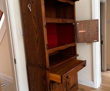 Solid oak Rustic Dutch Dresser Cabinet -Farmhouse style