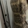 Boohoo snake skin mini dress long sleeves size UK8/10 Postage included Image 4