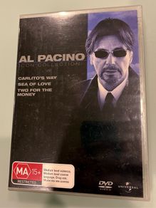 Al Pacino 3 DVD Box Set (Carlito's Way / Sea of Love / Two for the money)